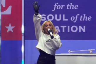 Lady Gaga Stumps for Joe Biden at Election Eve Rally: Watch