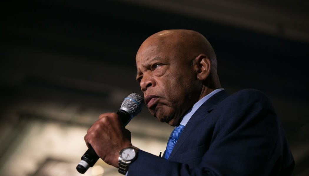 Late Civil Rights Icon John Lewis’s Former County Divinely Flips Georgia Blue