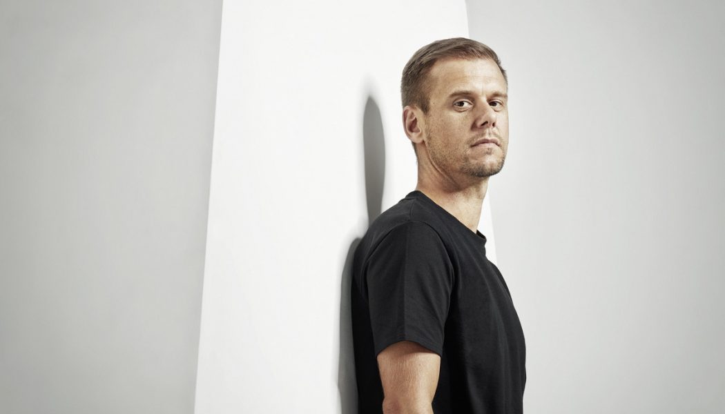 Listen to Armin van Buuren’s Foray Into Retrowave, “Feel Something”