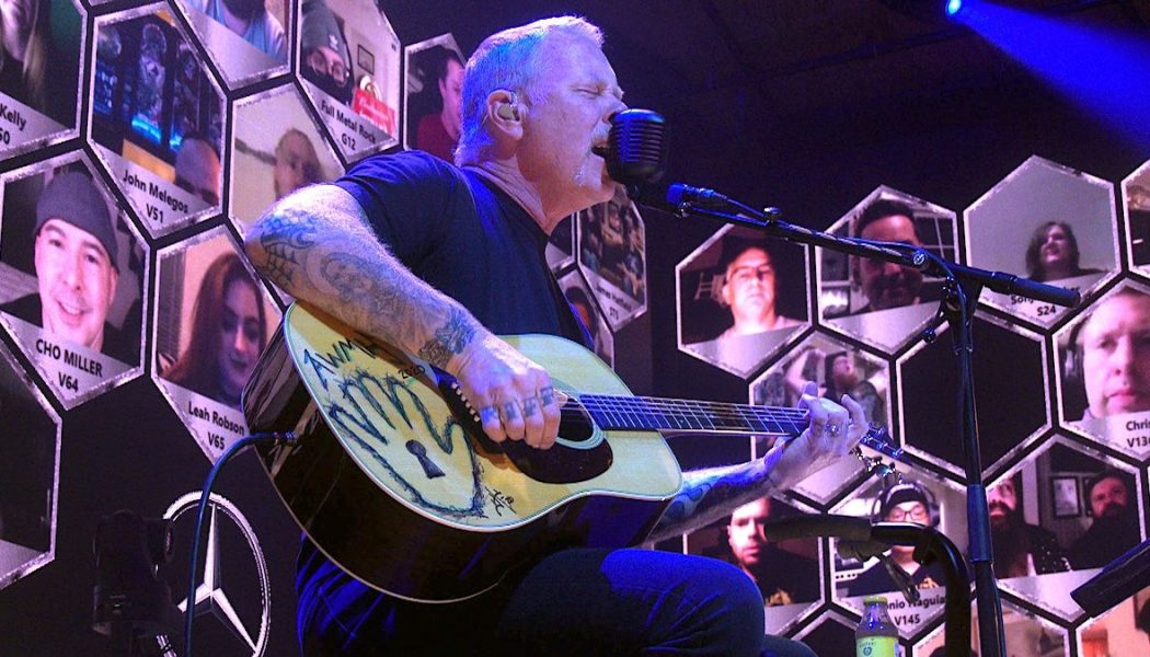 Metallica’s Streaming Benefit Concert and Auction Raises Over $1.3 Million