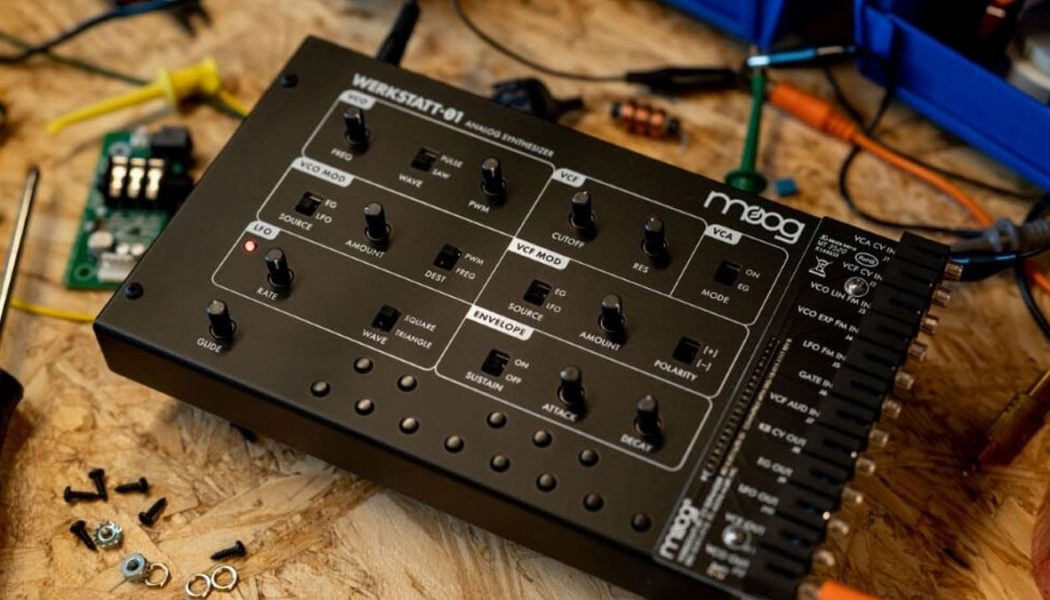 Moog Brings Back Budget-Friendly Werkstatt-01 Modular Synthesizer