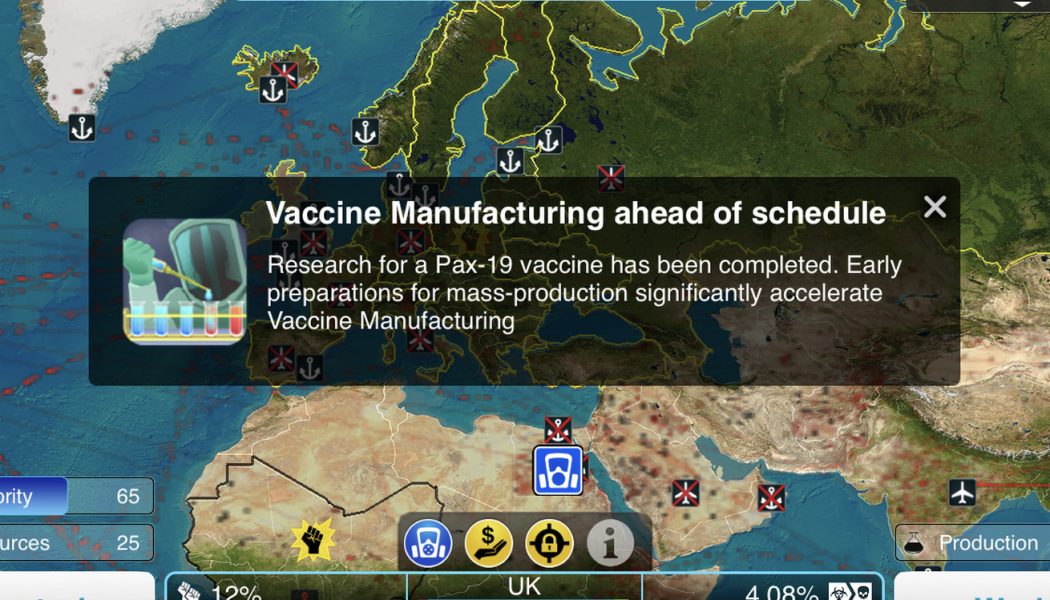 Plague Inc. now has a free mode where you fight a pandemic