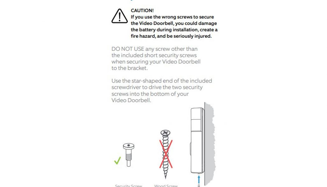 Ring video doorbells recalled over fire concerns