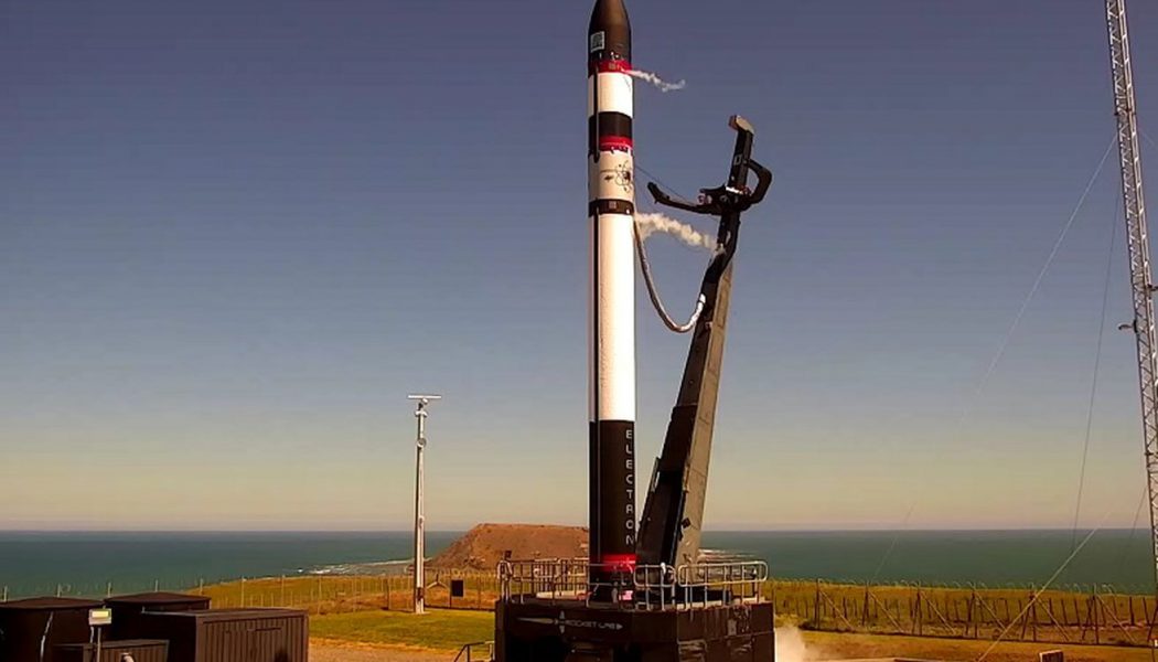 Rocket Lab successfully brings its rocket back to Earth underneath a parachute