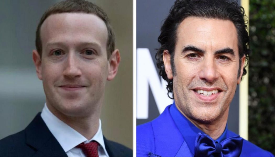 Sacha Baron Cohen Continues His Campaign Against Facebook