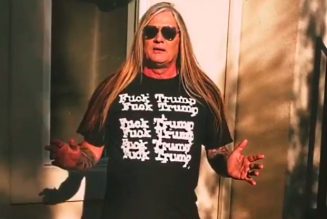 SEBASTIAN BACH Dons ‘F**k TRUMP’ T-Shirt For Pre-Election Video Message: ‘Vote For Rock And Roll Music Over Reality Television’