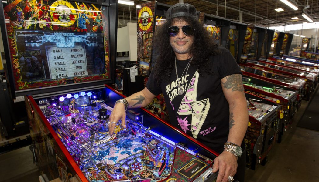 Slash on His Love of Pinball, Making New Music While at Home