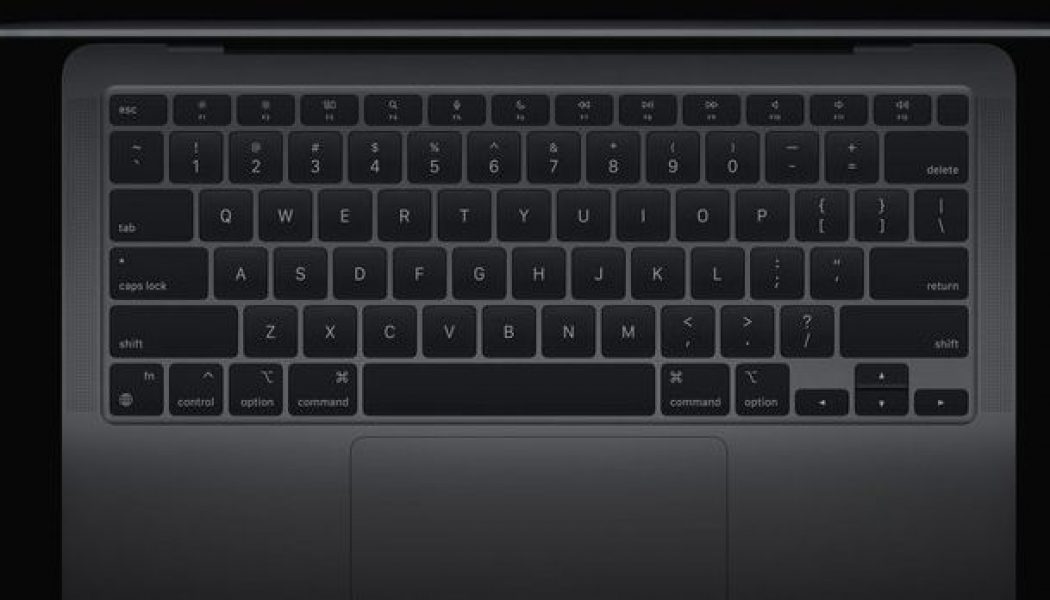 Some of the new MacBook Air function keys have different functions