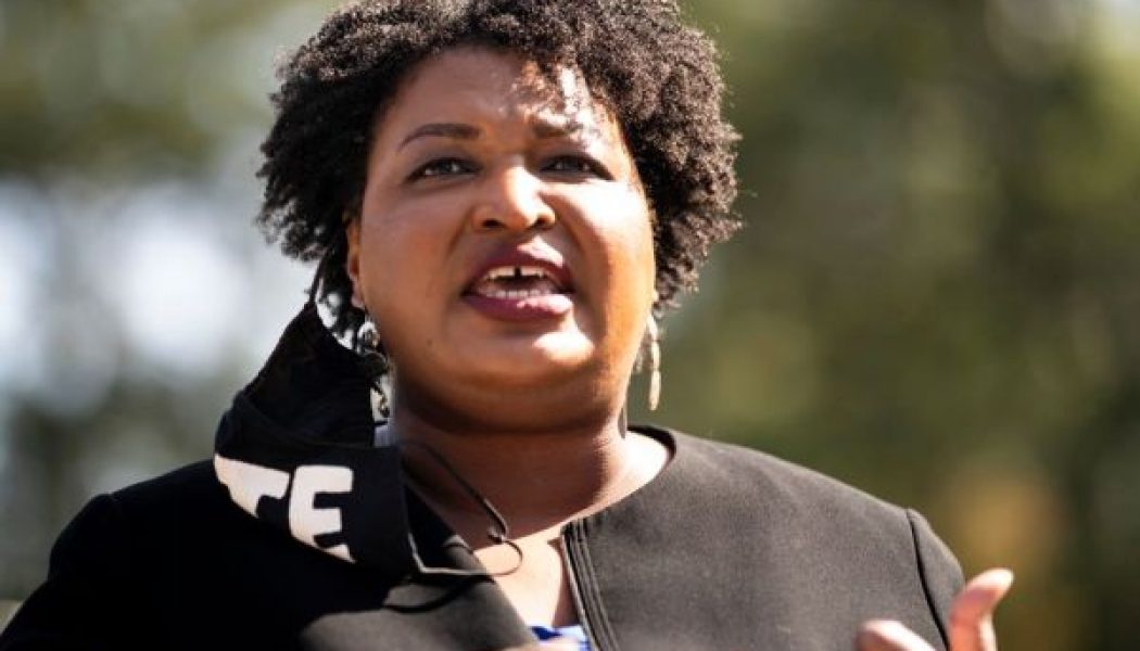 Stacey Abrams Throws A Well-Timed Jab At Outgoing President Donald Trump