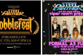 STEEL PANTHER Taps COREY TAYLOR, CHRIS JERICHO And BOBBY BLOTZER For Upcoming Concert Livestreams