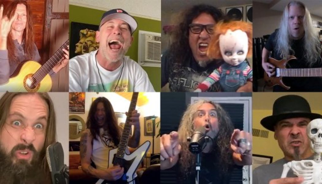 TESTAMENT, DEATH ANGEL, ICED EARTH, ARCH ENEMY Members Featured In Birthday Video For Photographer STEPHANIE CABRAL