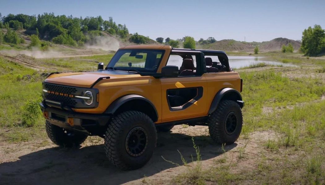 The 2021 Ford Bronco’s Sweet “Donut Doors” Are Likely DOA