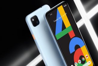 The baby blue Google Pixel 4A is real, and you can buy one right now