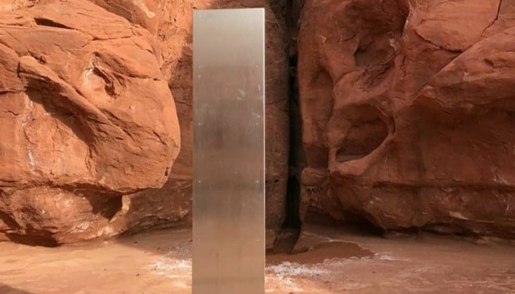 The mysterious Utah monolith has disappeared