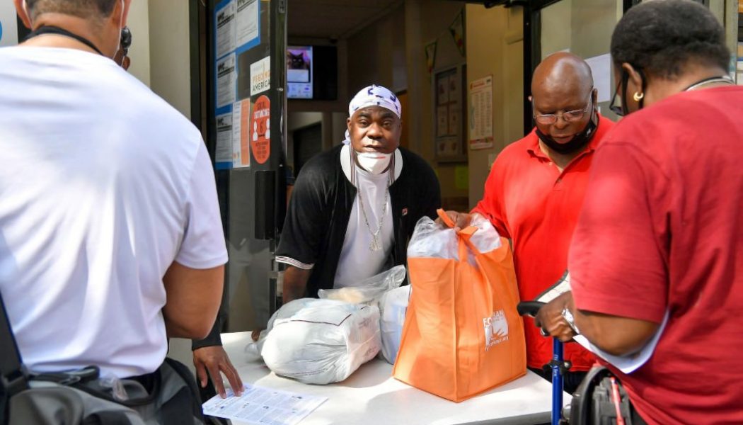 Tracy Morgan Surprises Residents At Brooklyn Community Center Opening