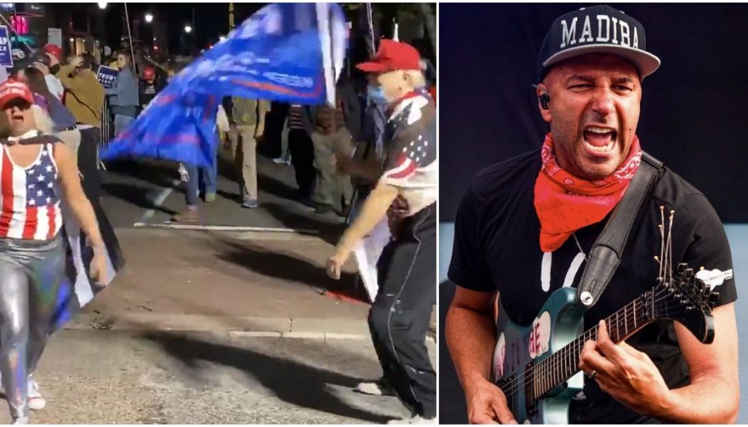 Trump Supporters Dance to Rage Against The Machine’s “Killing In The Name”