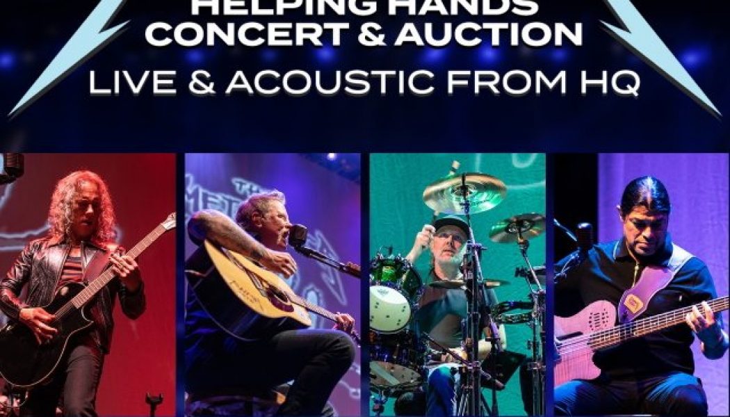 Watch METALLICA Play Reimagined Version Of ‘Disposable Heroes’ During ‘Live & Acoustic From HQ: Helping Hands Concert & Auction’