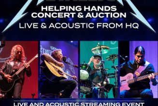 Watch METALLICA Play Reimagined Version Of ‘Disposable Heroes’ During ‘Live & Acoustic From HQ: Helping Hands Concert & Auction’