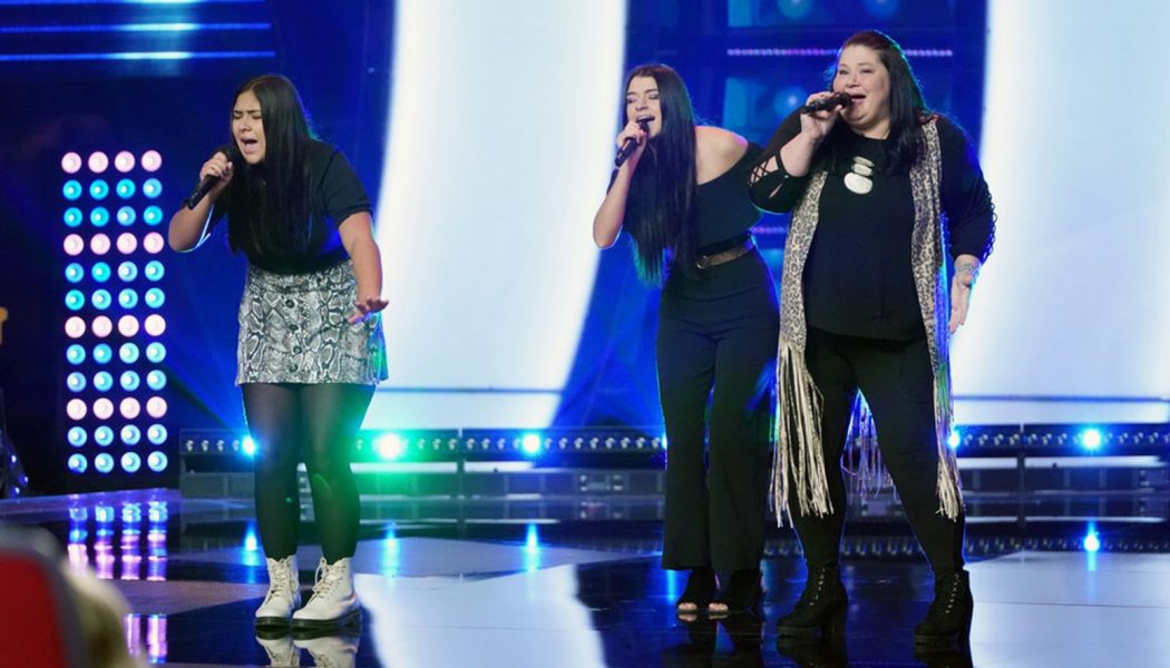 Watch ‘Voice’ Trio Worth the Wait Face Off Against Taryn Papa in a Fiery, Countrified Battle Round