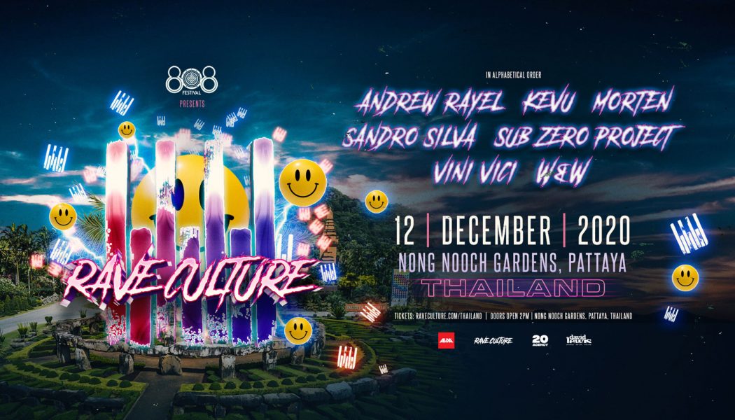 W&W’s Rave Culture Music Festival Planned for December in Thailand