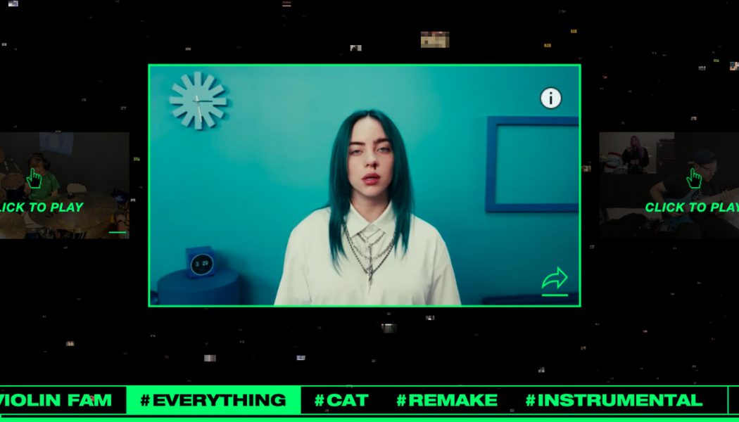 YouTube tests whether you’ll ever get sick of Bad Guy with an endless Billie Eilish mashup