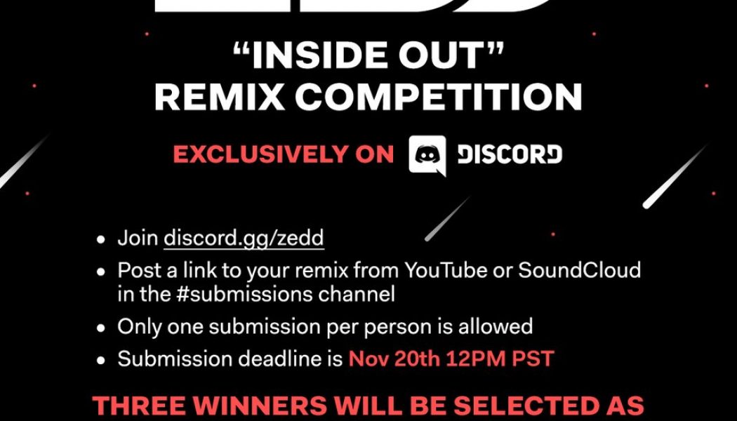 Zedd and Griff Announce “Inside Out” Remix Contest