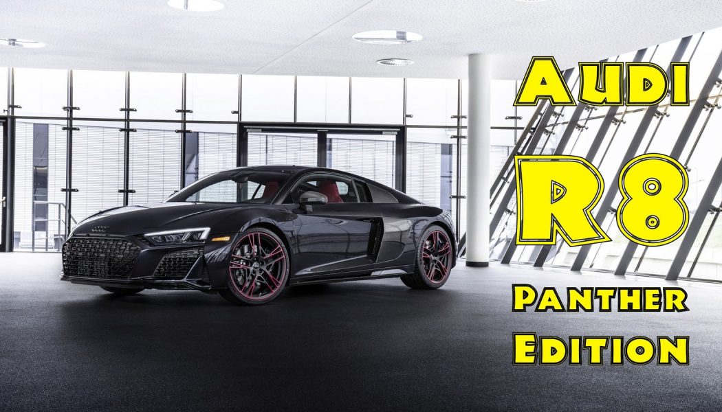 2021 Audi R8 Panther Edition Is Rare, Dark, and Only for Us.