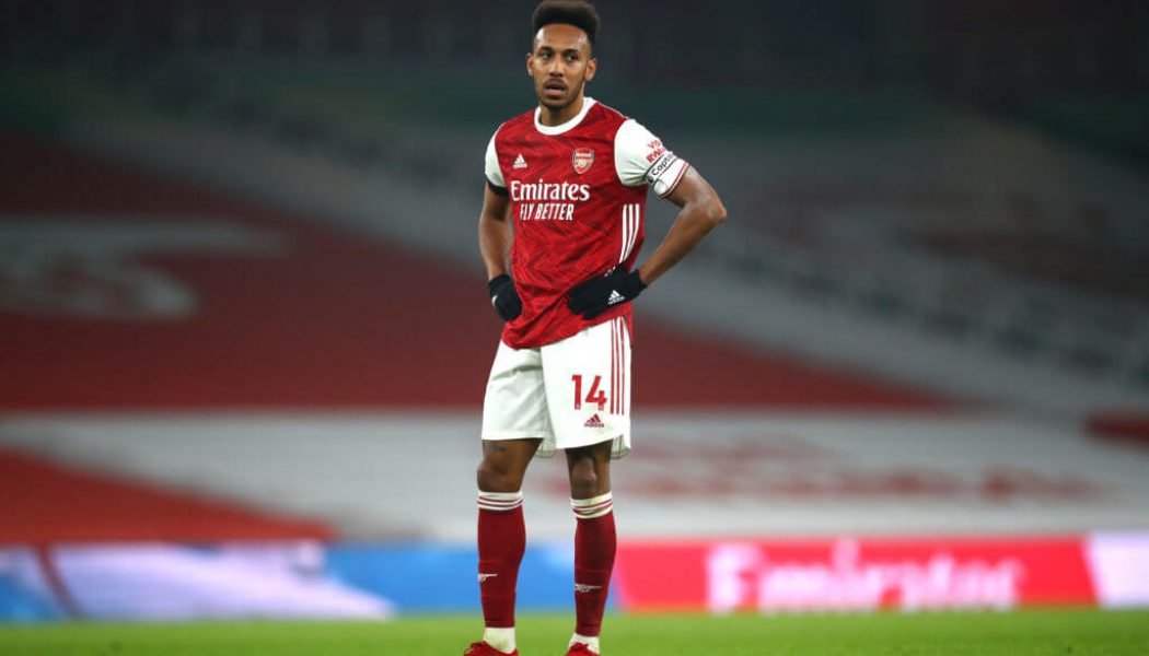 Arteta says Aubameyang is not undroppable but provides him with his full support