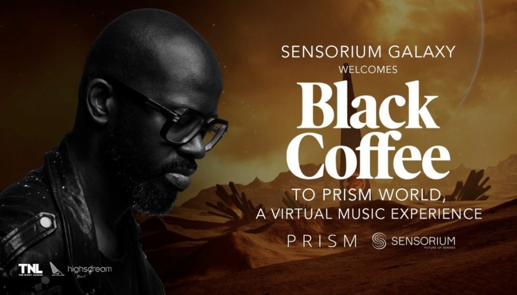 Black Coffee Signs on for Series of VR Concerts In Sensorium Galaxy