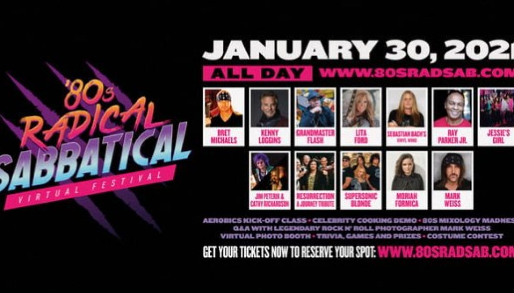 BRET MICHAELS, SEBASTIAN BACH And LITA FORD Set For ’80S RADICAL SABBATICAL Virtual Festival