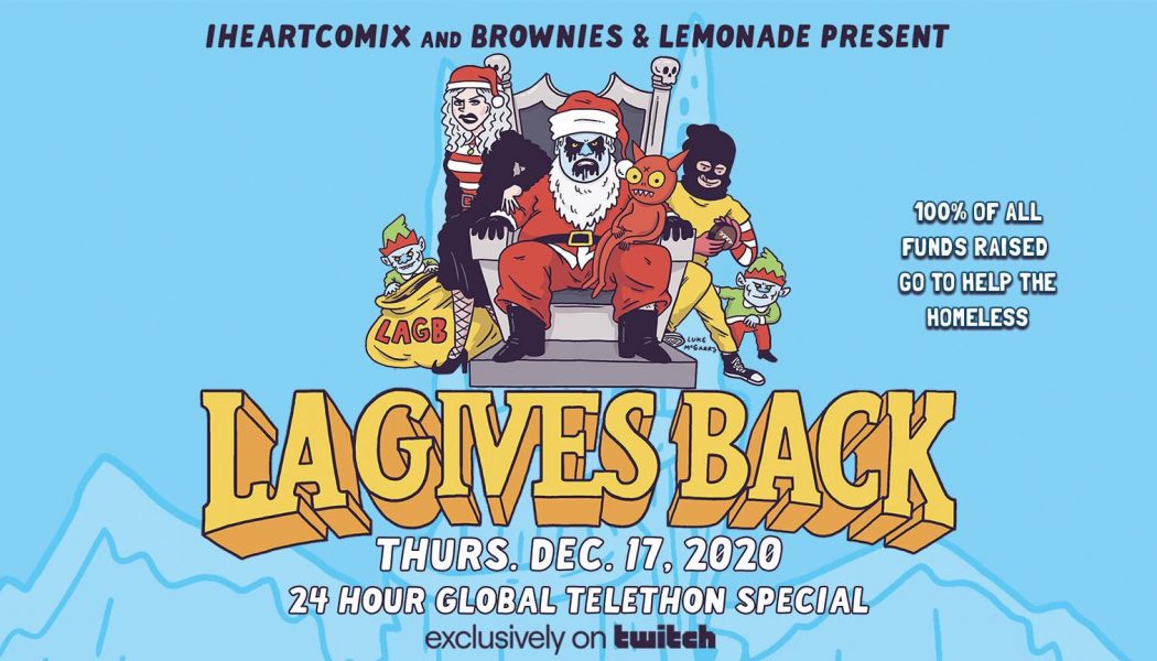 Brownies & Lemonade and IHEARTCOMIX Announce Return of LA GIVES BACK