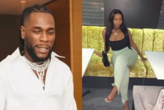 Burna Boy has been cheating on Stefflon Don with this lady