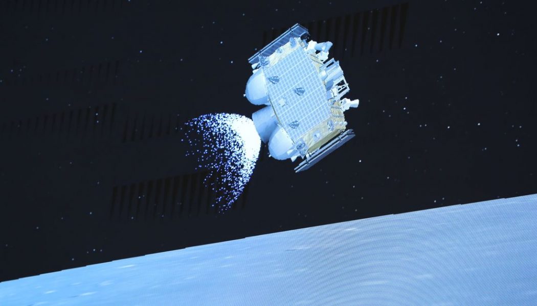 China’s Chang’e 5 completes docking mission on its way back to Earth