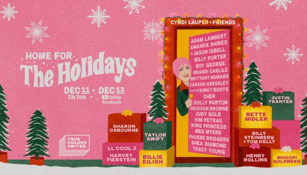 Cyndi Lauper Announces Holiday Concert with Billie Eilish, Taylor Swift, and Phoebe Bridgers