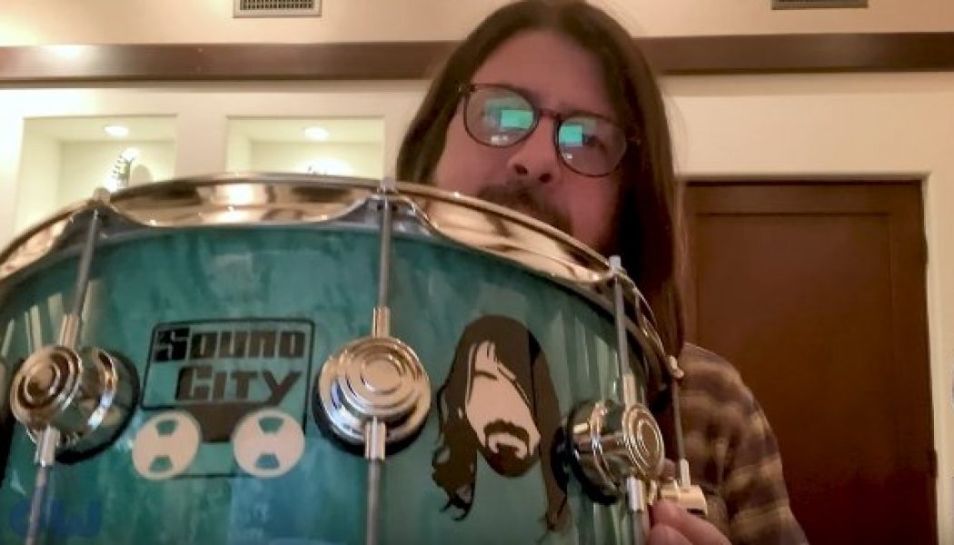 DAVE GROHL: ‘ICON’ Snare Drum Unveiled By DW