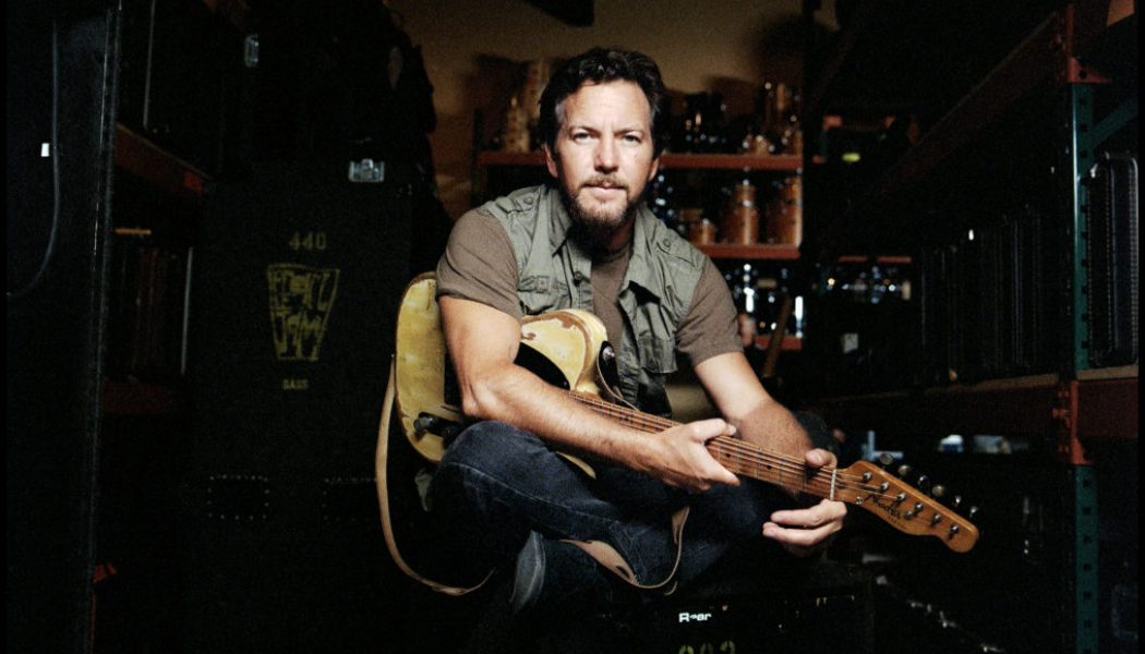 Eddie Vedder Adds Four New Songs to Matter of Time Single