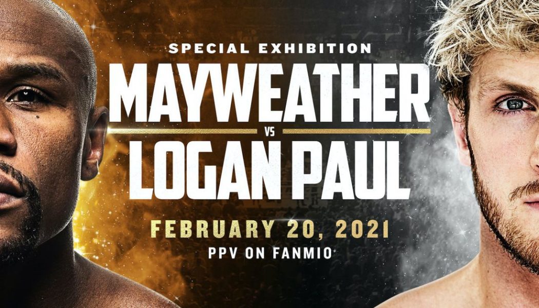 Floyd Mayweather is fighting Logan Paul in February