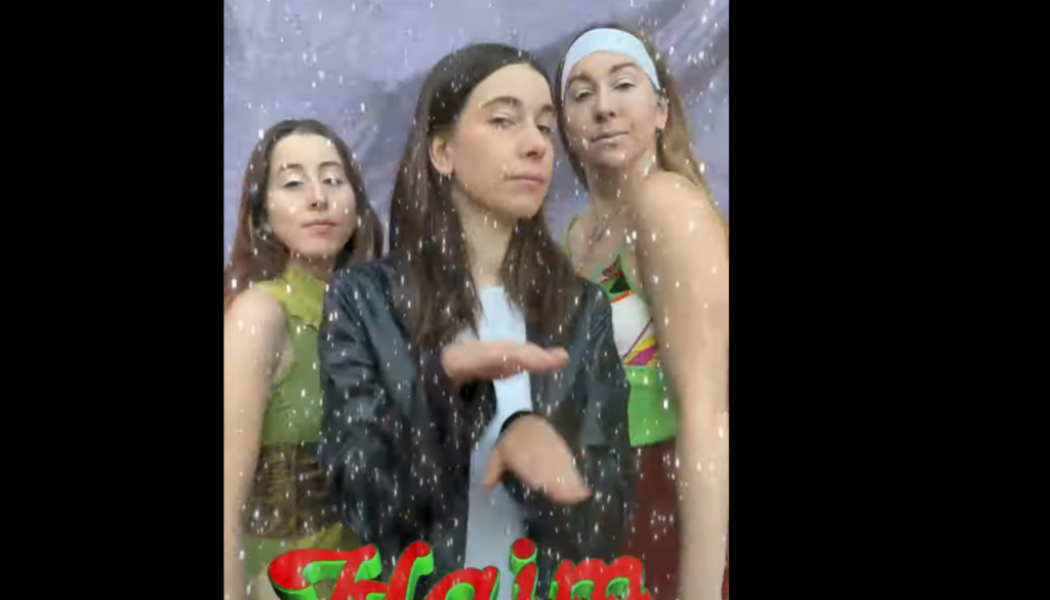 Haim Share the Anguish of 2020 on Their Version of ‘Christmas Wrapping’