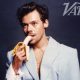 Harry Styles Claps Back at Candace Owens’s Ignorant Comments With a Baby-Blue Suit and a Banana