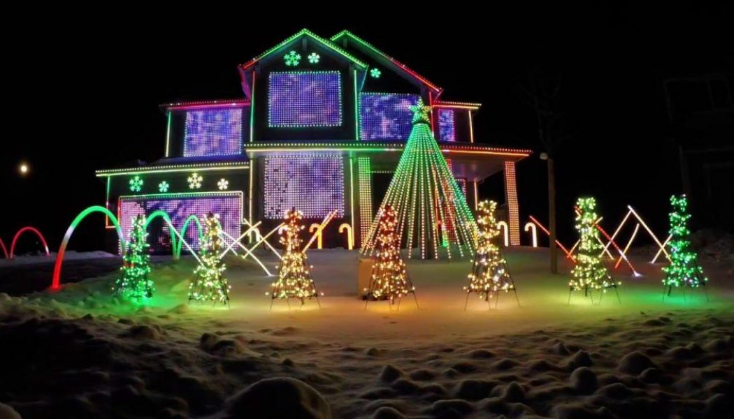 Here are 10 of the Most Outrageous EDM Christmas Light Shows