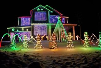 Here are 10 of the Most Outrageous EDM Christmas Light Shows