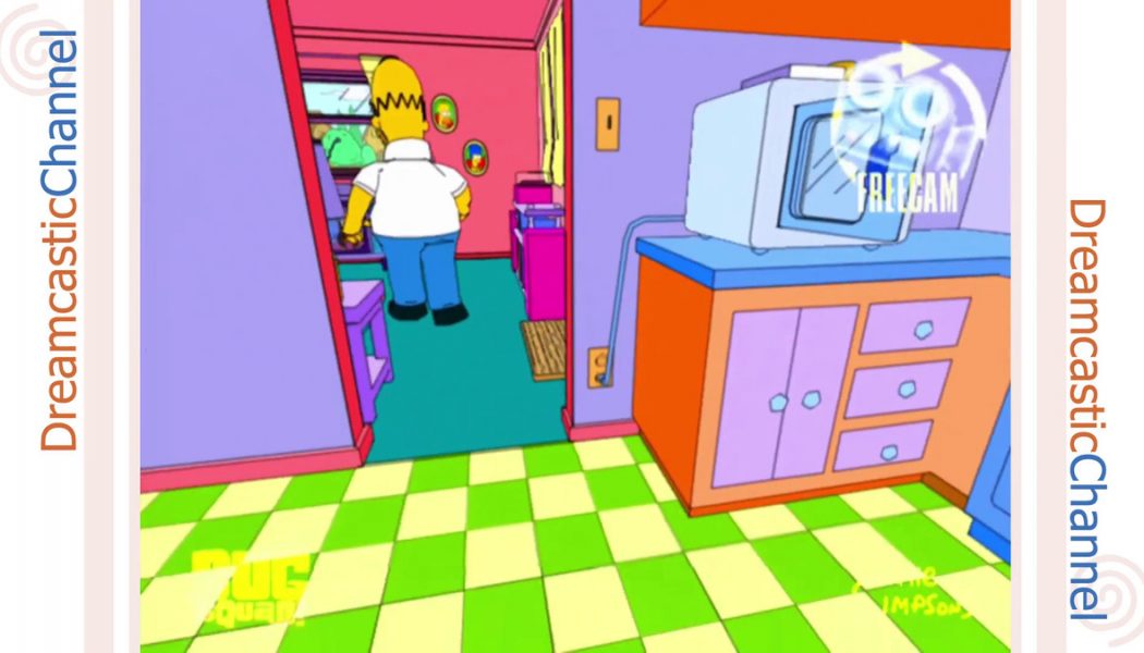 Here’s the never-before-seen Simpsons video game dreamt up for Sega Dreamcast