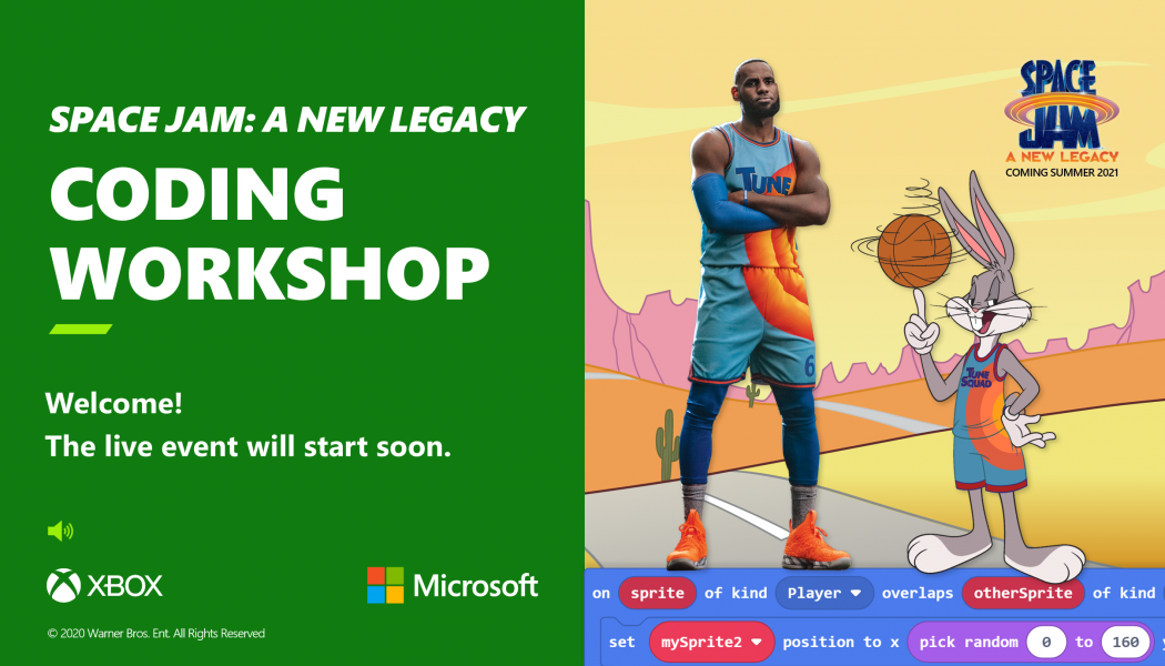 HHW Gaming: Xbox Teams Up With LeBron James & ‘Space Jam: A New Legacy’ To Help Teach Kids Coding