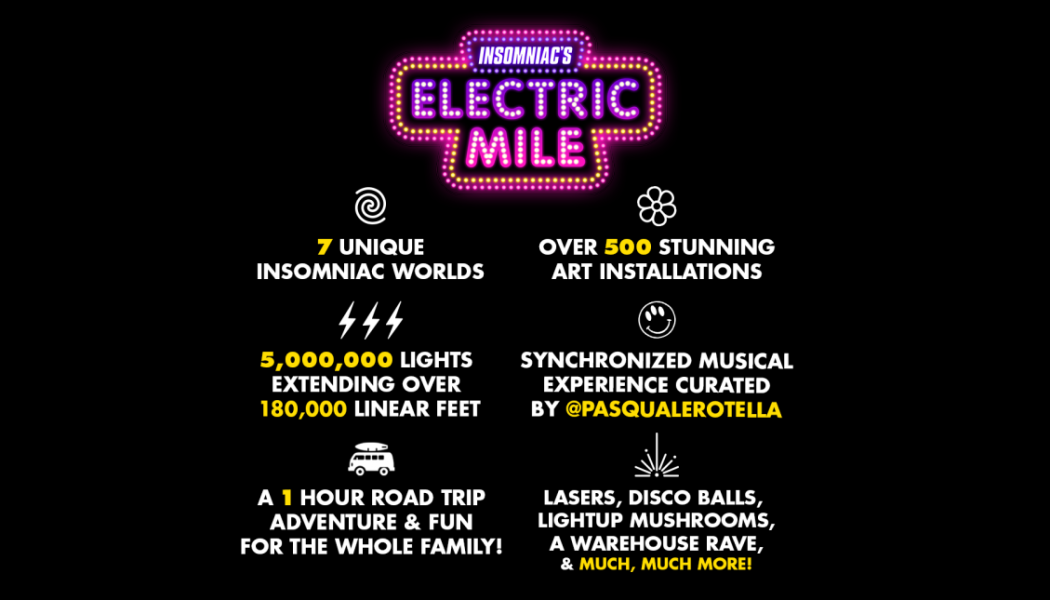 Insomniac Announces New Audiovisual Drive-Thru Experience, Electric Mile