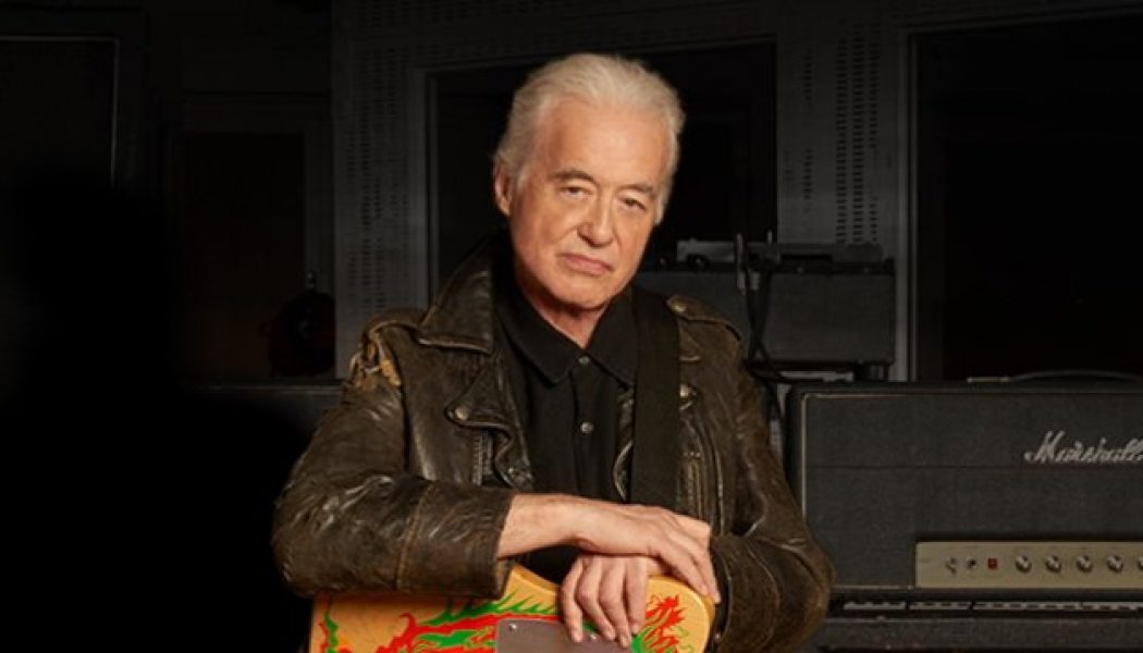 JIMMY PAGE Has Been Playing Guitar Every Day While In Lockdown