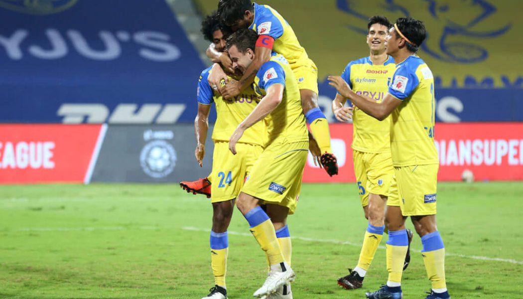 Kerala Blasters 2-0 Hyderabad FC: Report, Ratings & Reaction as Kibu Vicuña’s Surprise Selection Sees His Side Get Their First Win