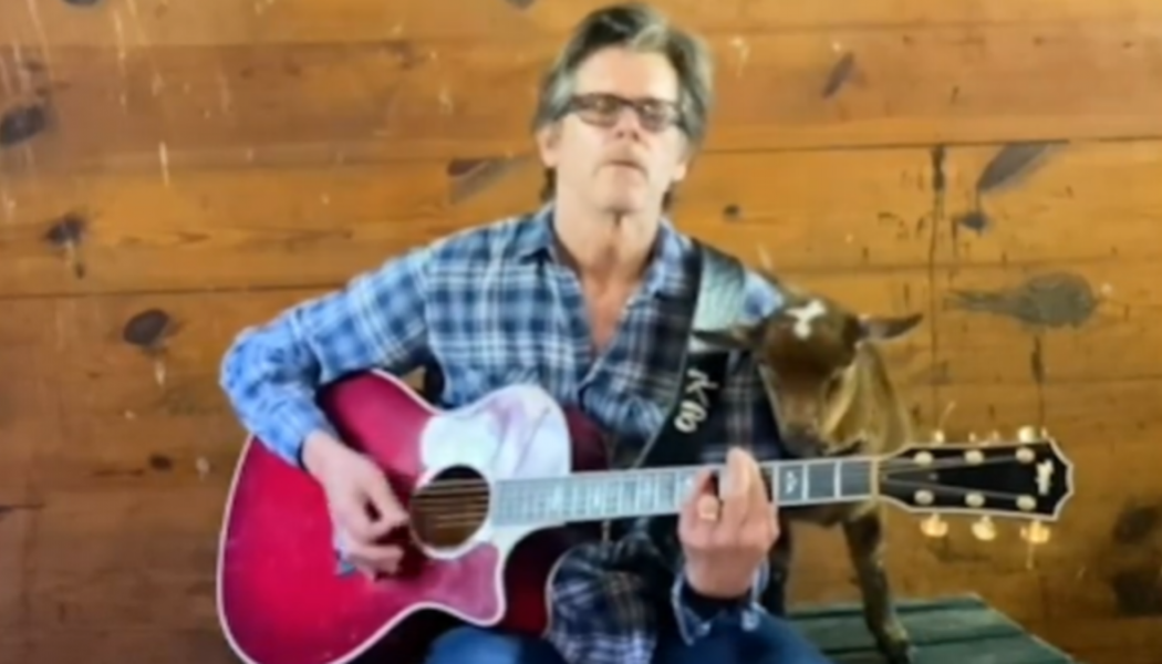 Kevin Bacon Covers Radiohead’s “Creep” for His Baby Goats: Watch