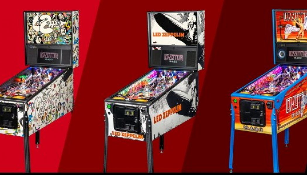 LED ZEPPELIN Pinball Machine Officially Announced; Complete Details Revealed