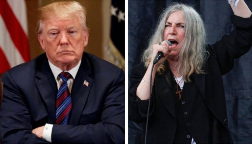 Patti Smith Says Trump’s Presidential Era Has “Been a Terrible Atmosphere to Live In”