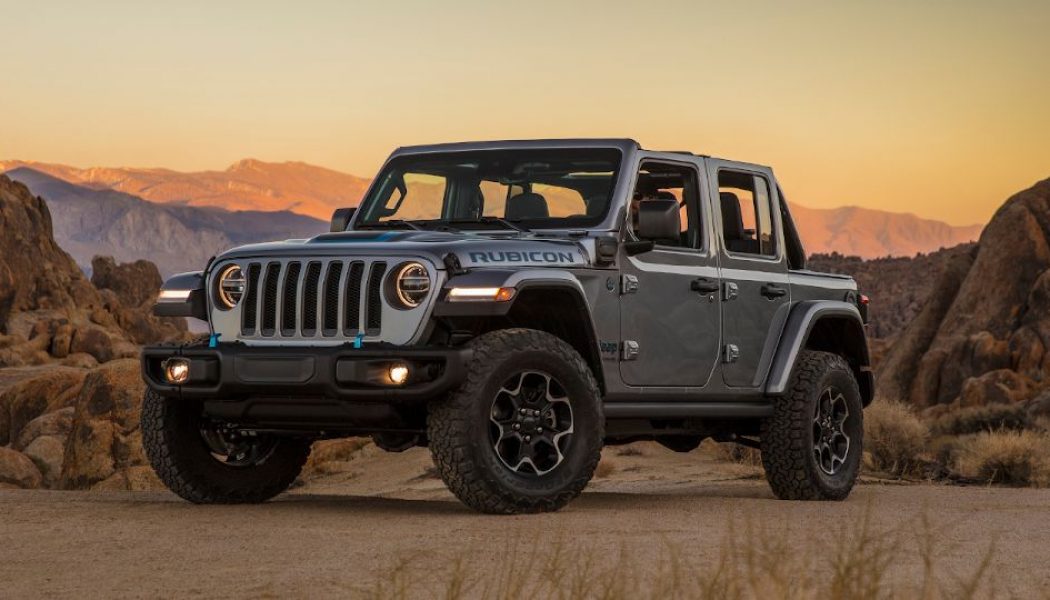 Plug-In Hybrid Jeep Wrangler 4xe Rubicon Costs Over Fifty Thousand Dollars